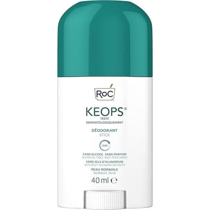 RoC Keops Deodorant Stick 24 Hour Protection Alcohol and Free 40ml Unisexe