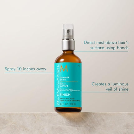 Moroccanoil glimmer shine finish 100ml