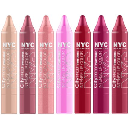 NYC City Proof Twistable Intensive Lip Color 2g - Many Shades Available - New - Maison des fragrances