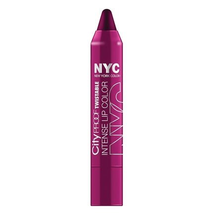 NYC New York Color City Proof Twistable Intense Lip Color Gramercy Park Plum 0.09oz - Maison des fragrances