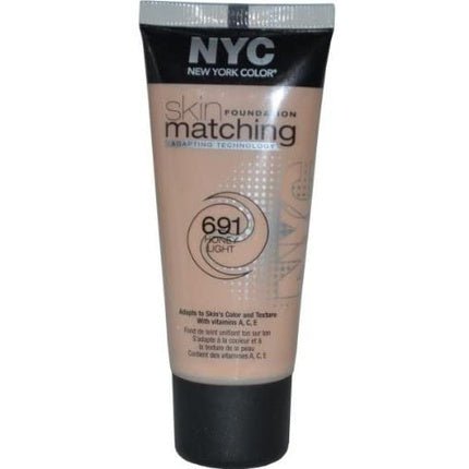 Nyc Skin Matching Foundation 691 Honey Light - Maison des fragrances