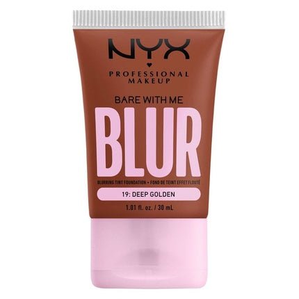 NYX Bare With Me Blur Tint Foundation 19 Deep Golden - Maison des fragrances