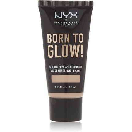 Nyx Born to Glow Naturally Radiant Foundation 16 Nude 30ml - Maison des fragrances