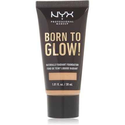 Nyx Born To Glow Naturally Radiant Foundation Medium Olive 30ml - Maison des fragrances