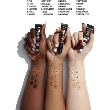 NYX Born to Glow Radiant Concealer in Soft Beige - Maison des fragrances