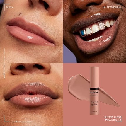 NYX Butter Gloss Madeleine BLG14 - Maison des fragrances