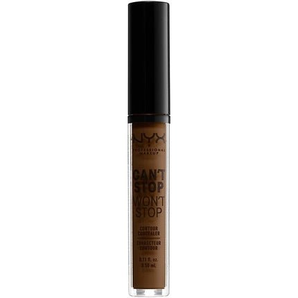 Nyx Can´t Stop Won´t Stop Full Coverage Contour Concealer Walnut 3.5ml - Maison des fragrances