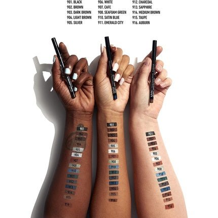 NYX Cosmetics Slim Eye Pencil Dark Brown - Maison des fragrances