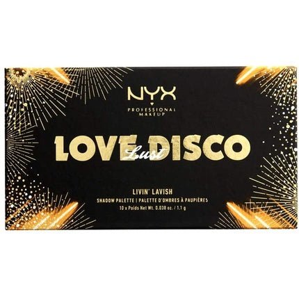 NYX Love Lust Disco Eyeshadow Palette Livin Lavish 01 - Maison des fragrances