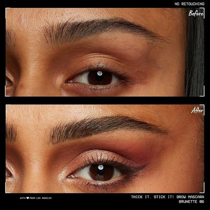 Nyx Professional Make Up Tick It. Stick It! Brow Mascara No.06 Brunette 7ml - Maison des fragrances