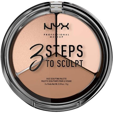 NYX Professional Makeup 3 Steps To Sculpt Fair 0.079kg - Maison des fragrances