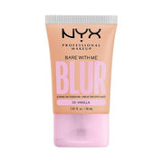 NYX PROFESSIONAL MAKEUP Bare With Me Blur Skin Tint Foundation with Matcha, Glycerin & Niacinamide - Vanilla - Maison des fragrances