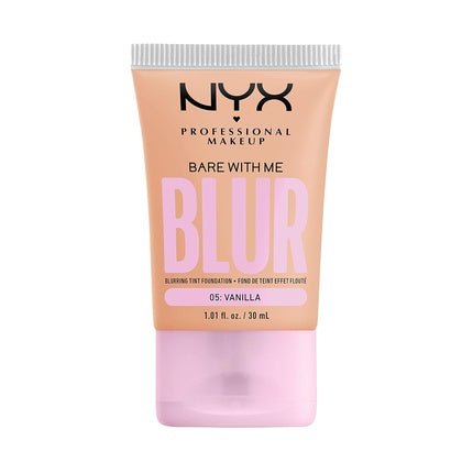 NYX PROFESSIONAL MAKEUP Bare With Me Blur Skin Tint Foundation with Matcha, Glycerin & Niacinamide - Vanilla - Maison des fragrances