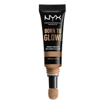 NYX PROFESSIONAL MAKEUP Born To Glow Radiant Concealer Medium Coverage Caramel 0.17 Fl Oz - Maison des fragrances