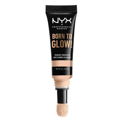 NYX Professional Makeup Born To Glow Radiant Concealer Medium Coverage Light Ivory - Maison des fragrances