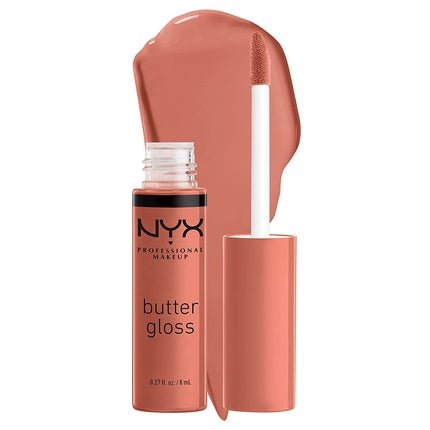 NYX Professional Makeup Butter Gloss Brown Sugar Non - Sticky Lip Gloss 0.27 Fl Oz - Sugar High - Maison des fragrances