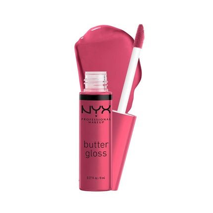 NYX Professional Makeup Butter Non - Sticky Lip Gloss No.32 Strawberry Cheesecake - Maison des fragrances