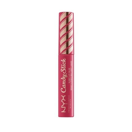 NYX Professional Makeup Candy Slick Glowy Lip Color Gloss in Watermelon Taffy Coral Pink - Maison des fragrances