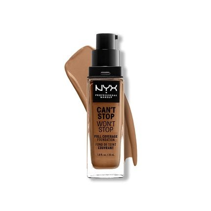 NYX Professional Makeup, Can't Stop Won't Stop Full Coverage Foundation 30ml - Maison des fragrances