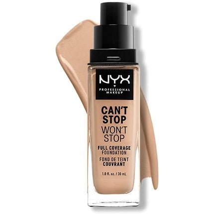 NYX Professional Makeup Can't Stop Won't Stop Full Coverage Foundation Vegan Formula Natural 07 - Maison des fragrances