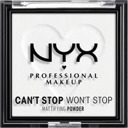 NYX Professional Makeup Can't Stop Won't Stop Mattifying Powder Brightening Translucent 11 - Maison des fragrances