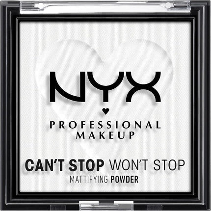 NYX Professional Makeup Can't Stop Won't Stop Mattifying Powder Brightening Translucent 11 - Maison des fragrances