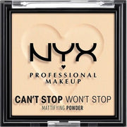 NYX Professional Makeup Can't Stop Won't Stop Mattifying Powder Matte Finish Fair 01 - Maison des fragrances