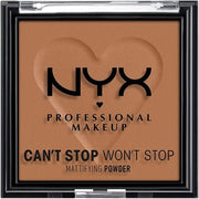 NYX Professional Makeup Can't Stop Won't Stop Mattifying Powder Matte Finish Mocha 08 - Maison des fragrances