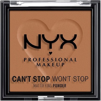NYX Professional Makeup Can't Stop Won't Stop Mattifying Powder Matte Finish Mocha 08 - Maison des fragrances
