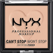 NYX Professional Makeup Can't Stop Won't Stop Mattifying Powder Medium 04 Medium - Maison des fragrances