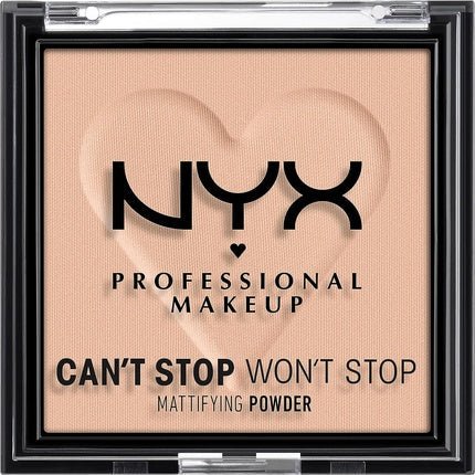 NYX Professional Makeup Can't Stop Won't Stop Mattifying Powder Medium 04 Medium - Maison des fragrances