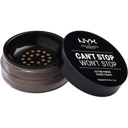 Nyx Professional Makeup Can't Stop Won't Stop Setting Powder Medium Deep 6g - Maison des fragrances