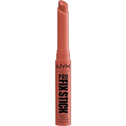 NYX Professional Makeup Correcting Concealer Stick Covers Blemishes Dark Spots Discoloration 12H Wear Vegan Formula Pro Fix Stick 0.5 Apricot - Maison des fragrances
