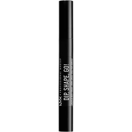 NYX PROFESSIONAL MAKEUP Dip, Shape, Go! Longwear Brow Kit Chocolate - Maison des fragrances