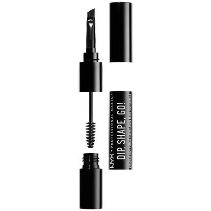 NYX Professional Makeup Dip Shape Go Longwear Brow Pomade Black - Maison des fragrances