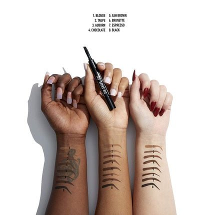 Nyx Professional Makeup Dip, Shape, Go Longwear Eyebrow Kit Brunette 06 1.2g - Maison des fragrances