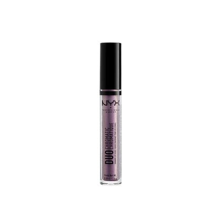 NYX Professional Makeup Duo Chromatic Lip Gloss Gypsy Dream Lavender with Blue/Gold/Silver Pearls - Maison des fragrances