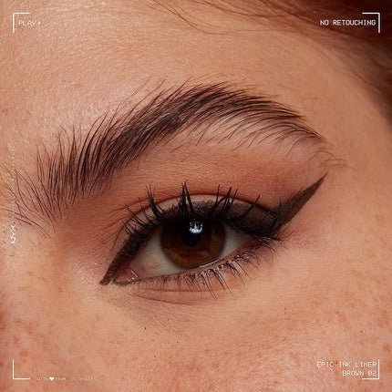 NYX Professional Makeup Epic Ink Eye Liner Felt Tip Liner Pen Waterproof Vegan Formula 7ml - Maison des fragrances