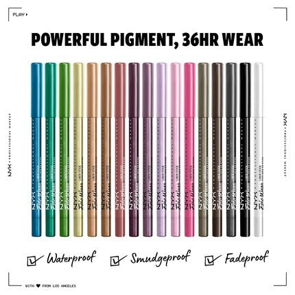 NYX Professional Makeup Epic Wear Liner Stick Long - Lasting Eyeliner Pencil Cosmic Yellow - Maison des fragrances
