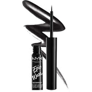 Nyx Professional Makeup Epic Wear Metallic Liquid Liner Long - Lasting Waterproof Eyeliner Black - Maison des fragrances