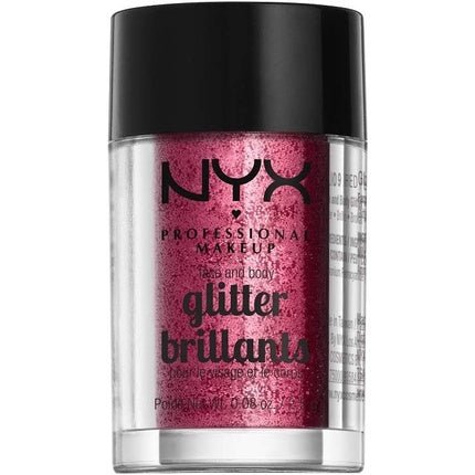 NYX Professional Makeup Face & Body Glitter Red 09 - Maison des fragrances