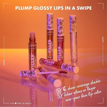 NYX Professional Makeup Filler Instinct Plumping Lip Polish 2.5ml Major Mouthage - Maison des fragrances
