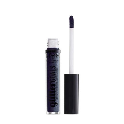 NYX PROFESSIONAL MAKEUP Glitter Goals Liquid Lipstick Oil Spill 0.10 Ounce - Maison des fragrances