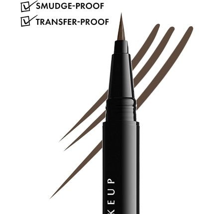 NYX Professional Makeup Lift And Snatch Brow Tint Pen Smudge - proof Transfer - proof Ash Brown 06 - Maison des fragrances