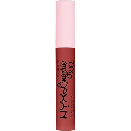 NYX Professional Makeup Lip Lingerie XXL Long Lasting Matte Liquid Lipstick 4ml 07 Warm Up - Maison des fragrances