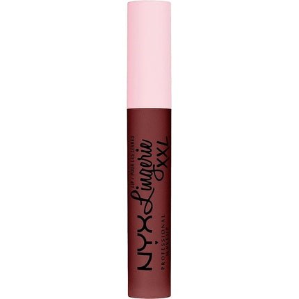 NYX Professional Makeup Lip Lingerie XXL Long Lasting Matte Liquid Lipstick Vegan Formula Deep Mesh 09 - Maison des fragrances