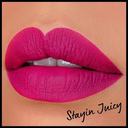 NYX Professional Makeup Lip Lingerie XXL Matte Liquid Lipstick Stayin' Juicy Deep Magenta 0.13 Fl Oz - Maison des fragrances
