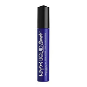 NYX PROFESSIONAL MAKEUP Liquid Suede Cream Lipstick Jet - Set True Blue 0.16 Ounce - Maison des fragrances