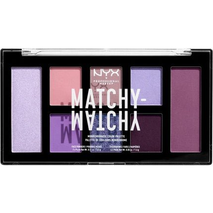 Nyx Professional Makeup - Matchy Matchy Monocromatic Palette - Lilac - Maison des fragrances