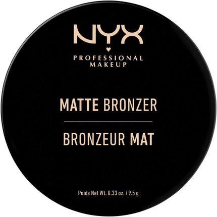 NYX Professional Makeup Matte Body Bronzer Pressed Powder Vegan Formula Deep 02 Deep - Maison des fragrances